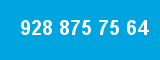 928 875 75 64